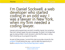 Tablet Screenshot of codesections.com
